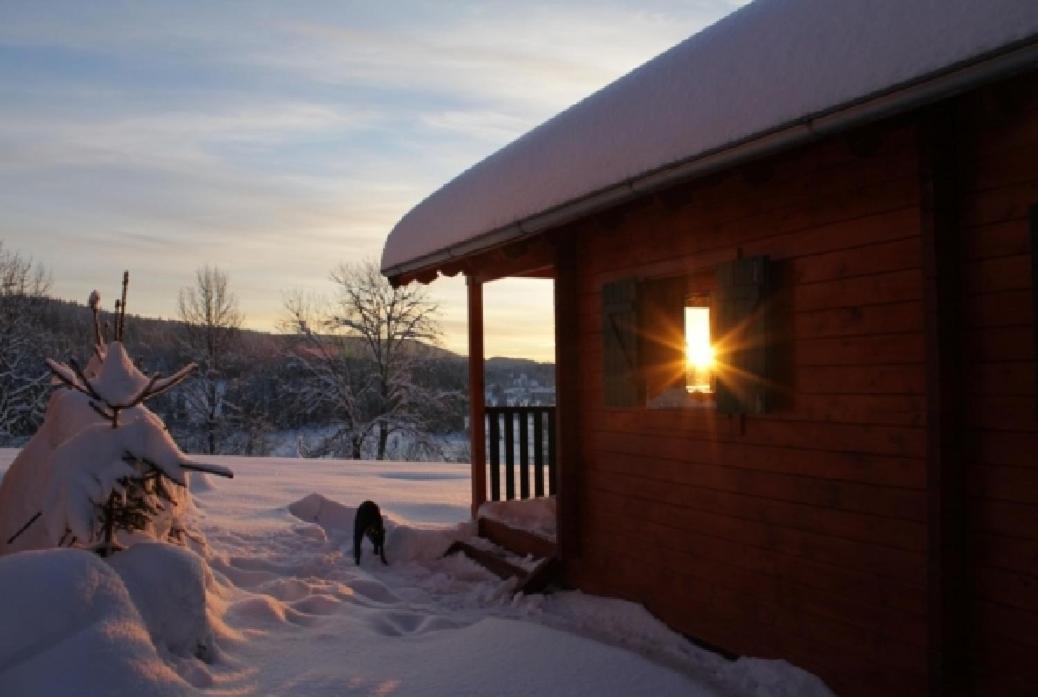 Camping-Chalets La Faviere Lac des Rouges Truites Exterior photo